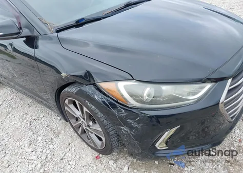 2017 Hyundai Elantra Limited from USA, damaged, VIN 5NPD84LFXHH036536